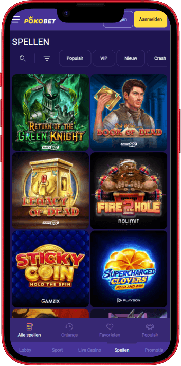 GTbet Casino op mobiel